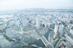 横浜 空撮