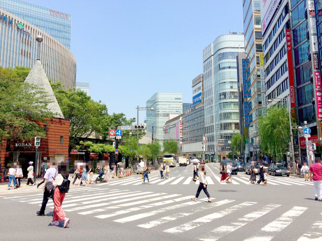 東京の街