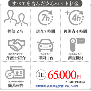 安心なセット料金
