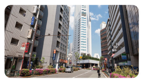 企業調査ページへのリンクボタン